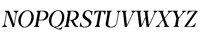 KISHA Font UPPERCASE