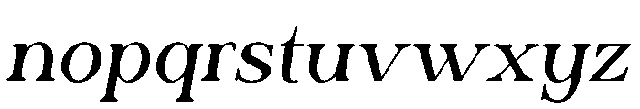 KISHA Font LOWERCASE