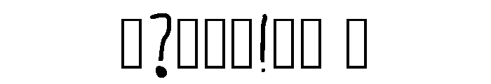 Kid Learning How To Wri Regular Font OTHER CHARS