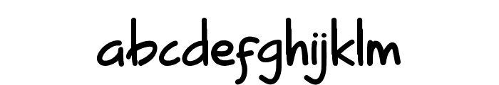 Kiddle Summer Font LOWERCASE