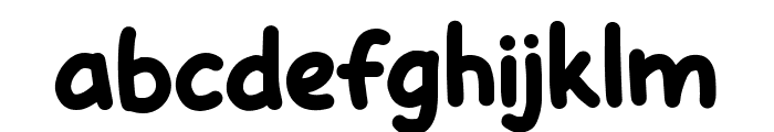 Kiddosy Free Regular Font LOWERCASE