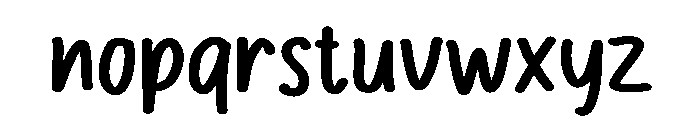 Kids Abah Funny Font LOWERCASE