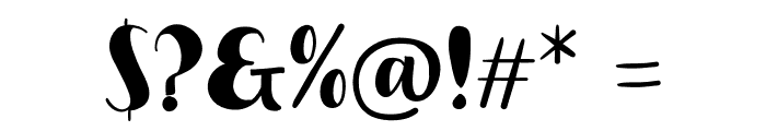 Kids Asia Font OTHER CHARS
