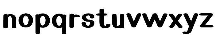 Kids Bold Font LOWERCASE