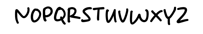 Kids Handmade Font UPPERCASE
