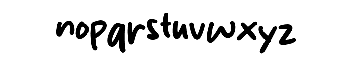Kids Handmade Font LOWERCASE