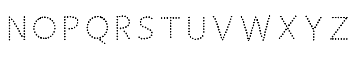 Kids Handwriting Tracin Regular Font UPPERCASE