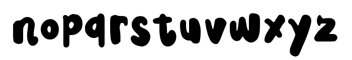 Kids Note Font LOWERCASE