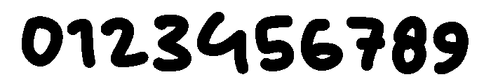 Kids Word Font OTHER CHARS