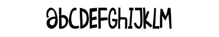 Kids World Channel Font UPPERCASE