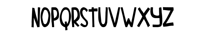 Kids World Channel Font UPPERCASE