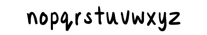 Kidult Regular Font LOWERCASE
