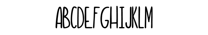 Kidzonia Regular Font UPPERCASE