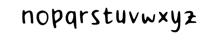 Kikis Regular Font LOWERCASE