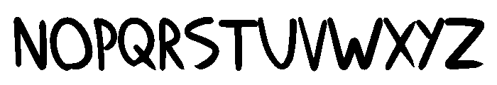Kill Dill Font UPPERCASE