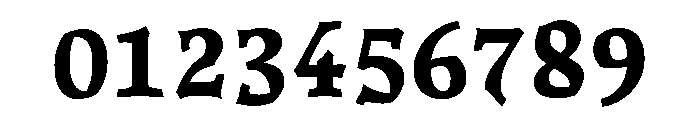 Killam Bold Font OTHER CHARS