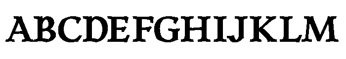 Killam Bold Font UPPERCASE