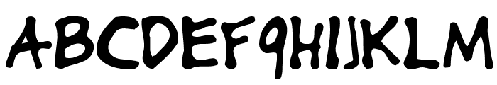 KillerbeeA Font UPPERCASE