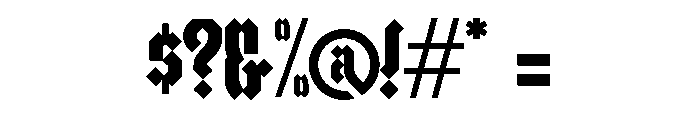 Killuminati ikiiko.com Font OTHER CHARS