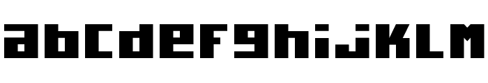 Kiloton Condensed Font LOWERCASE