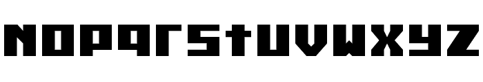 Kiloton Condensed Font LOWERCASE