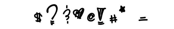 KimmyCakes Font OTHER CHARS