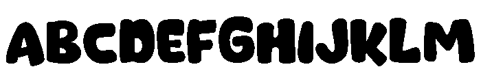Kimpul Enak Trial Regular Font UPPERCASE