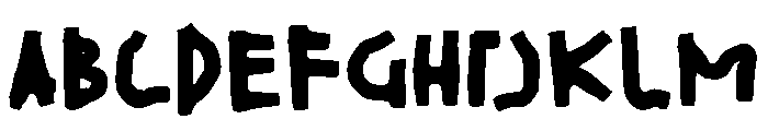 Kin Display Font UPPERCASE