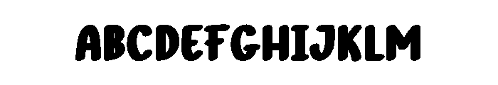 Kind Love Font UPPERCASE
