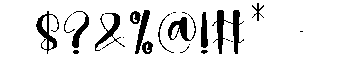 Kindergarten2 Font OTHER CHARS