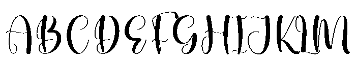 Kindergarten2 Font UPPERCASE
