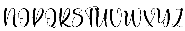 Kindergarten2 Font UPPERCASE