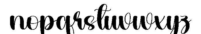 Kindergarten2 Font LOWERCASE