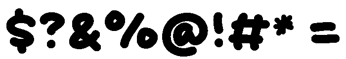 Kindheart Font OTHER CHARS