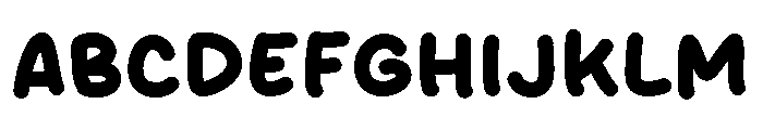 Kindheart Font UPPERCASE