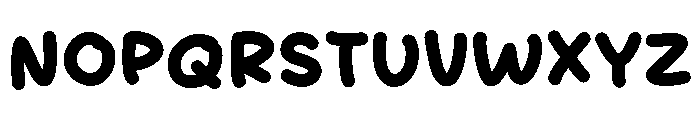 Kindheart Font UPPERCASE