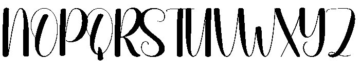 Kindred Font UPPERCASE