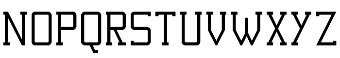 Kinetic Extreme Solid Regular Font LOWERCASE