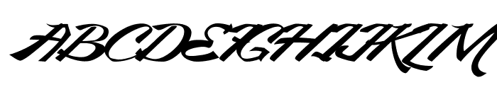 King City Free Font Font UPPERCASE