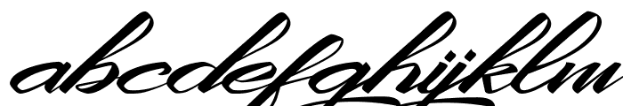 King City Free Font Font LOWERCASE