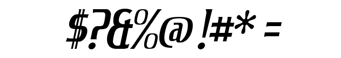 KingRichard-Italic Font OTHER CHARS
