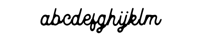 Kingbirds-Rough Font LOWERCASE