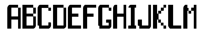 Kingbox Font UPPERCASE