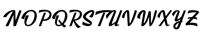 Kingfisher Font UPPERCASE