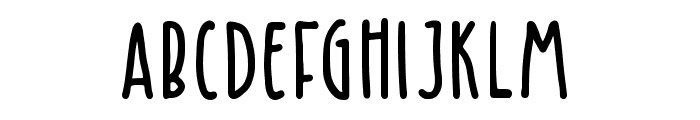 Kinglet Cute Font LOWERCASE