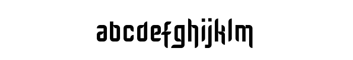 Kinglify Regular Font LOWERCASE