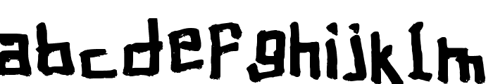Kingoff Regular Font LOWERCASE