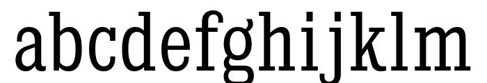 KingsbridgeCdBk-Regular Font LOWERCASE