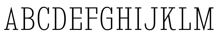 KingsbridgeCdEl-Regular Font UPPERCASE