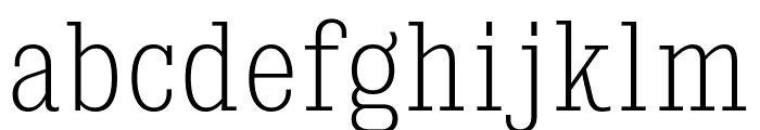 KingsbridgeCdEl-Regular Font LOWERCASE